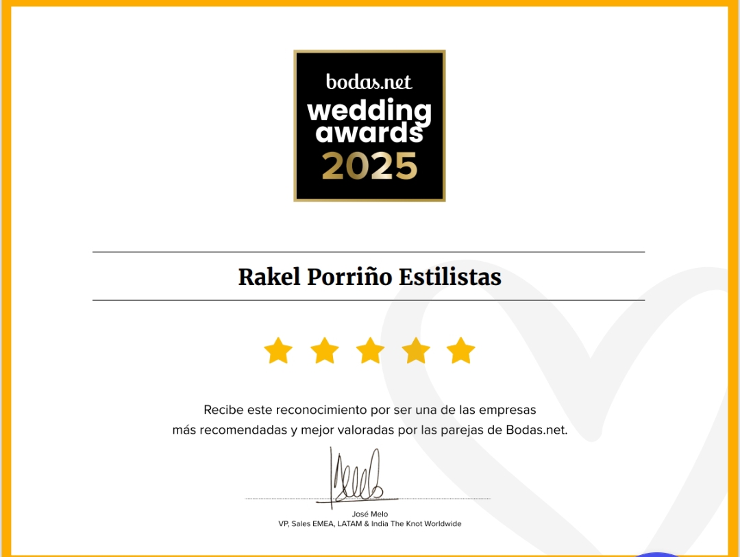 PREMIO WEDDING AWARDS BODAS NET 2025
